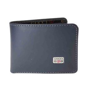 Billetera de cuero Gucci, azul