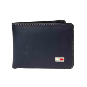 Billetera de cuero Tommy Hilfiger, azul