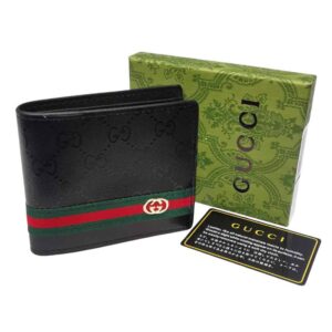 Billetera Clasica GG, Negro