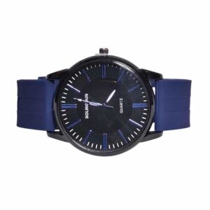 Reloj para hombre, analógico minimalista, azul