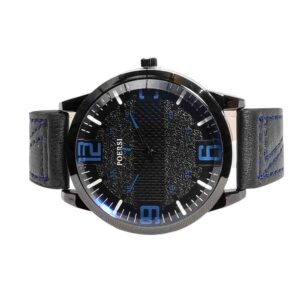 Reloj para hombre, analógico urbano black, azul