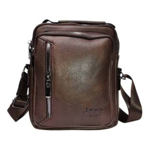 Morral de hombre, Jeep, 3 divisiones, cafe