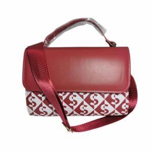 Bolso mediano, S, rojo