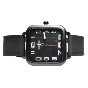 Reloj cuadrado, black negro