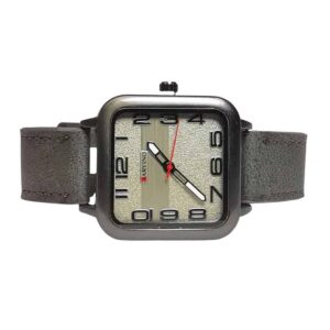 Reloj cuadrado, gris