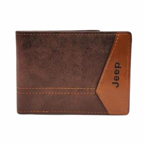 Billetera de hombre, jeep, diagonal, camel