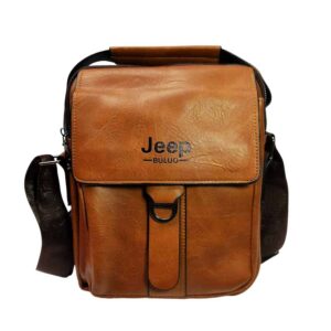 Morral de hombre, Jeep, un tirante, camel