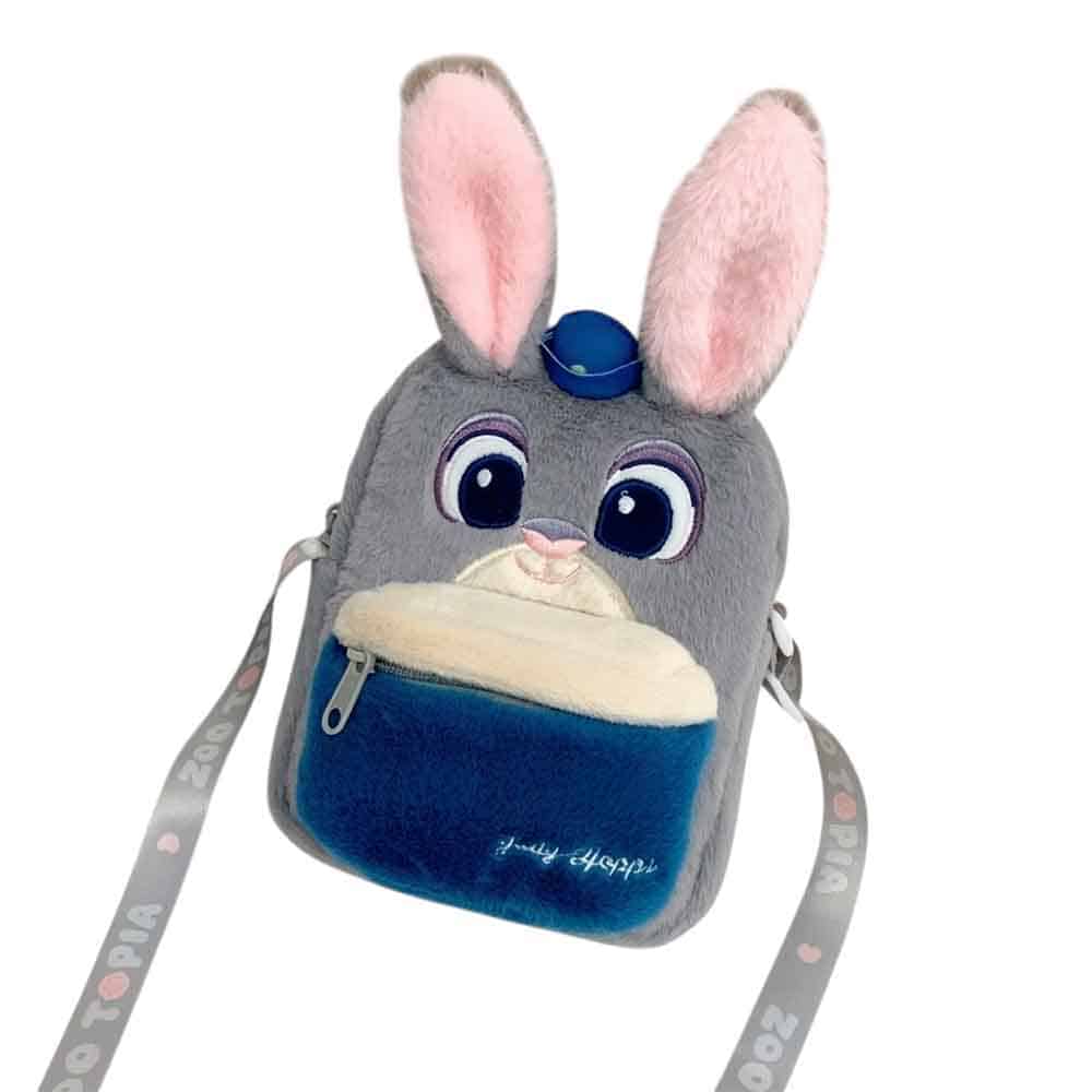 Cartera Bandolera disney de felpa, Judy Hopps - Imagen 2