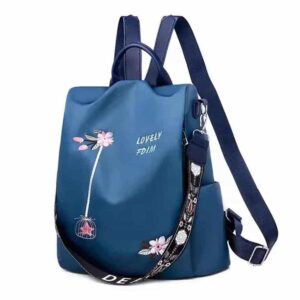 Mochila cartera antirrobo, Lovely, azul
