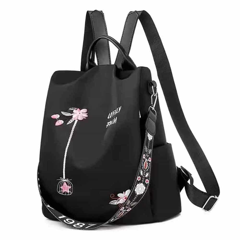 Mochila cartera antirrobo, Lovely, negro