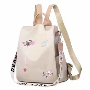 Mochila cartera antirrobo, Lovely, perla